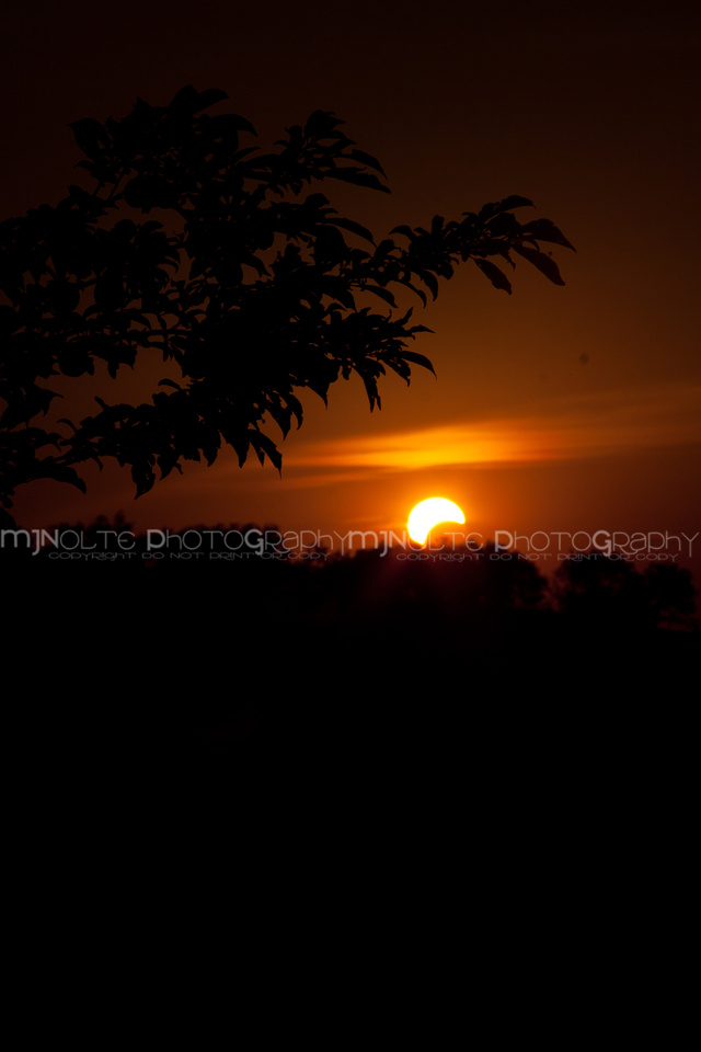 Partial Solar Eclipse; Fort Worth Photographer;
