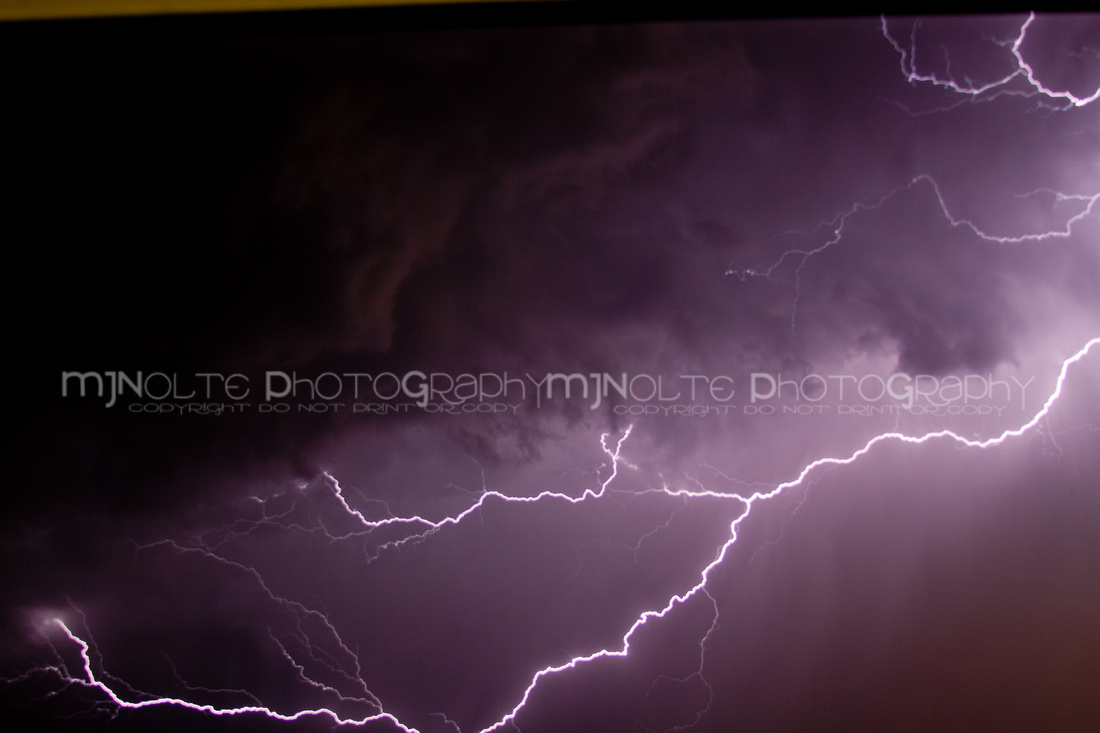 Fort Worth Photography; Lightning; Storm Clouds;
